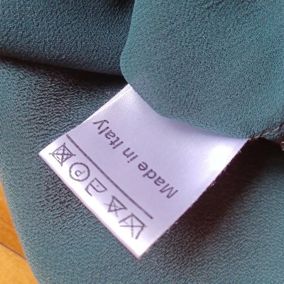 100%Silk  Italian dress size 6 - Picture 12 of 14